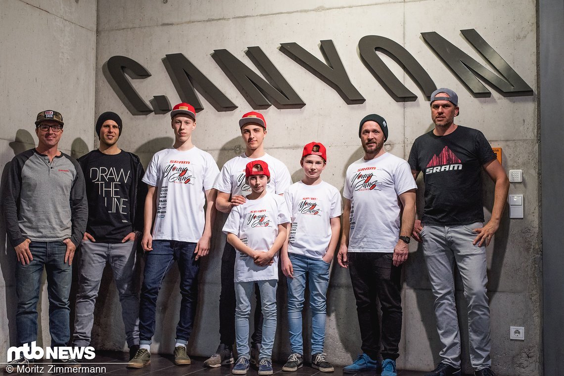 Perfekte Voraussetzungen für die kommende Saison: Mit der Unterstützung von SRAM, Canyon und vielen weiteren Partnern gehen die Young Guns ins neue Jahr Perfekte Voraussetzungen für die kommende Saison: Mit der Unterstützung von SRAM, Canyon und vielen weiteren Partnern gehen die Young Guns ins neue Jahr
